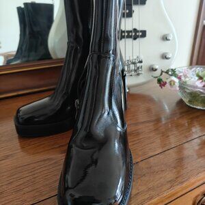 AQUA-Flex Foxy Waterproof Patent Platform Boot